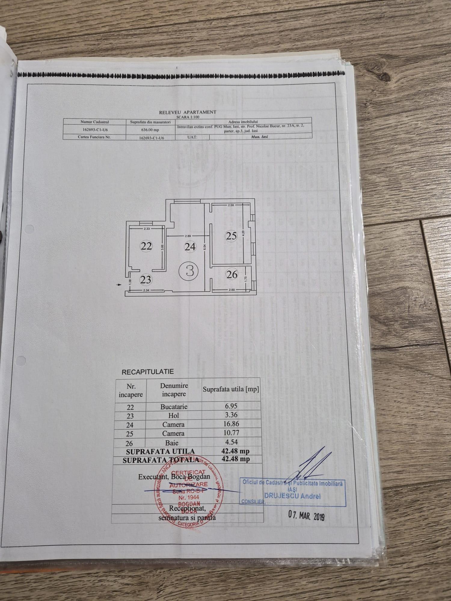 Apartament 2 camere de vânzare în Iaşi, Iaşi — imagine 4